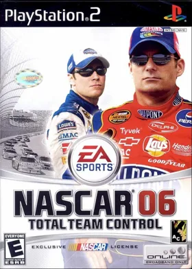 NASCAR 06 - Total Team Control box cover front